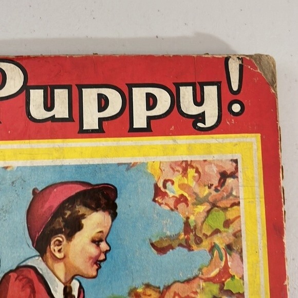 Nice Puppy by Martha Paulson copyright 1943 Children's Book - Picture 4 of 12